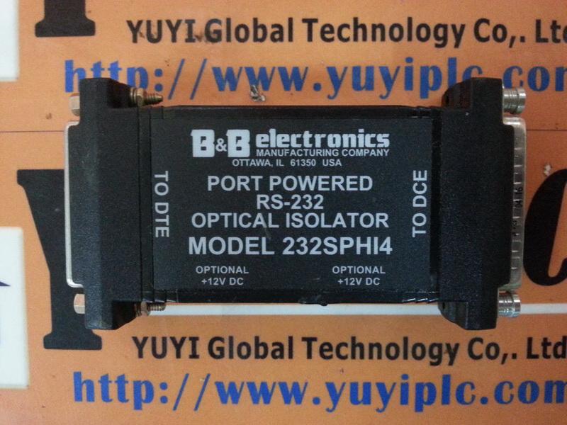 B&B OPTICAL ISOLATOR 232SPHI4 - 裕益科技自動化設備可程式編碼器PLC分散式控制系統DCS